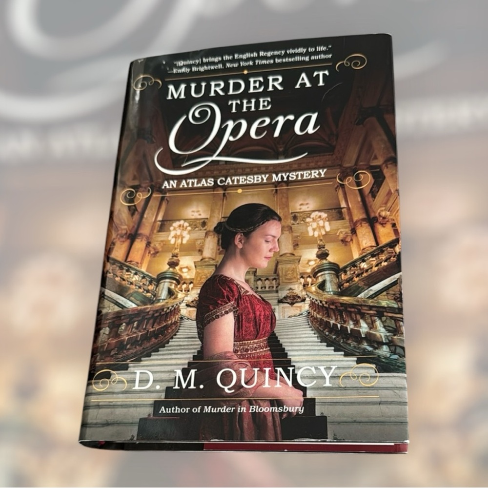Murder at the Opera Hardcover Book